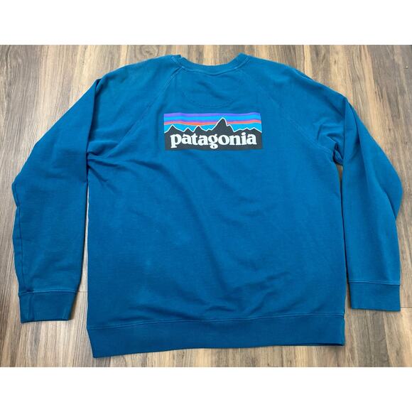 Patagonia Other - Men Patagonia Organic Cotton Slim Fit graphic crewneck pullover sweatshirt XL